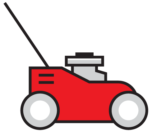 lawn mower drawing