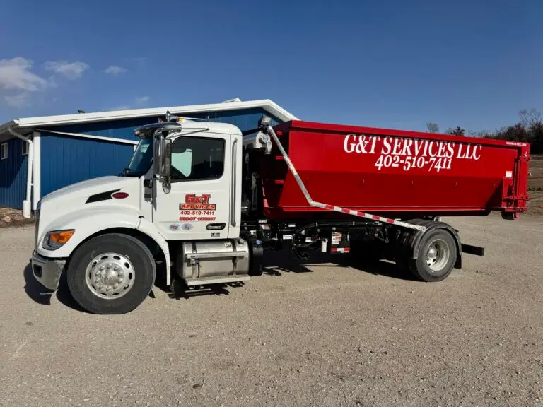 Roll off dumpster rental in Omaha NE for residential commercial and construction cleanup