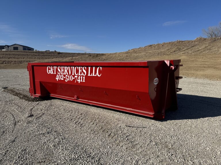 temporary dumpster rental in Omaha NE for residential commercial and construction cleanup